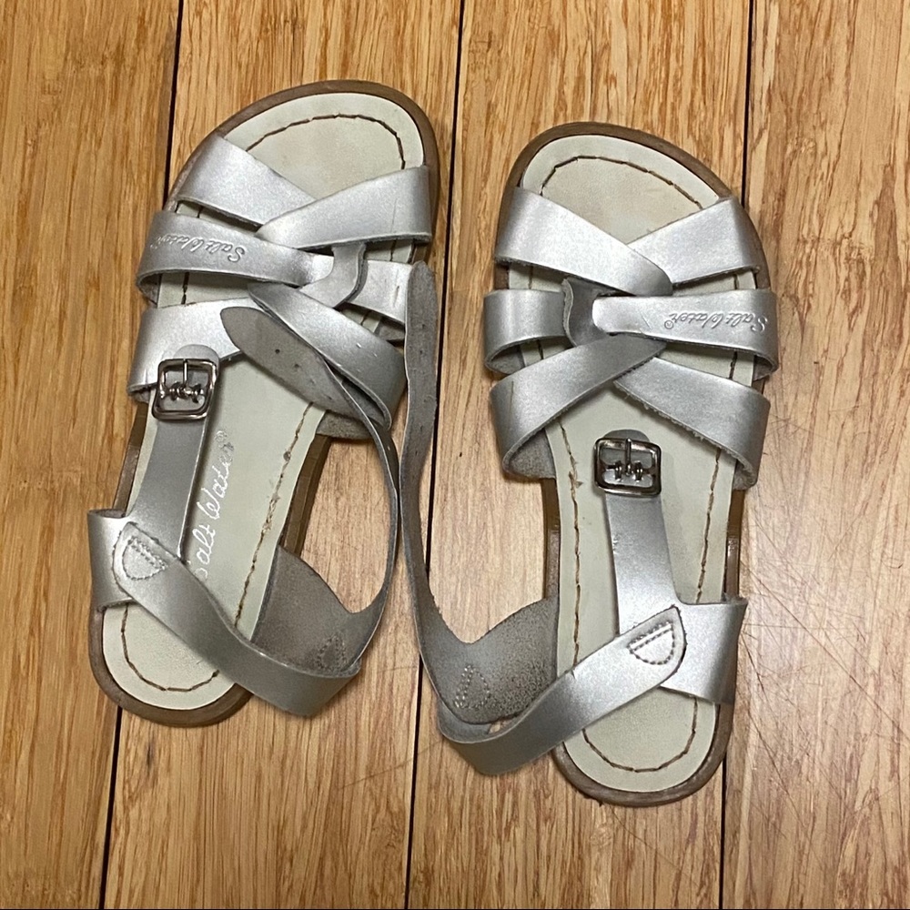 Silver Salt Water Sandals